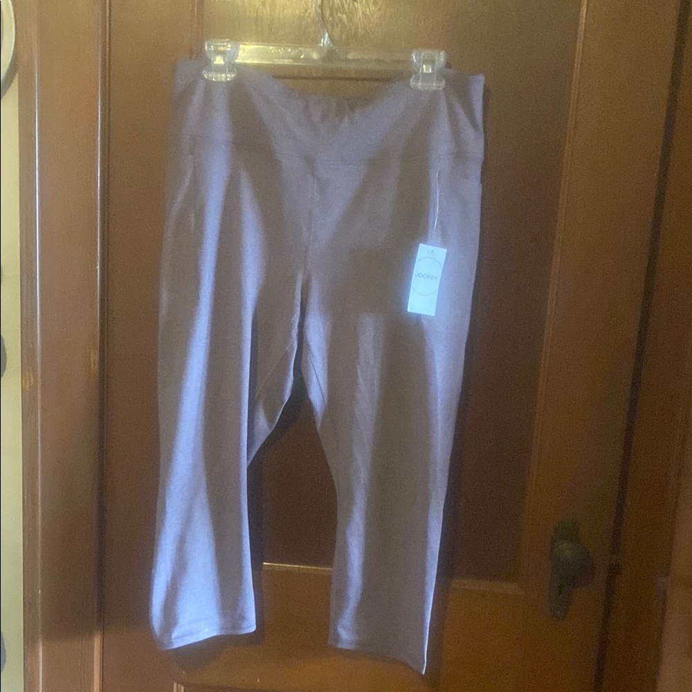Jockey Purple Leggings Lightweight and Relaxed Fit
